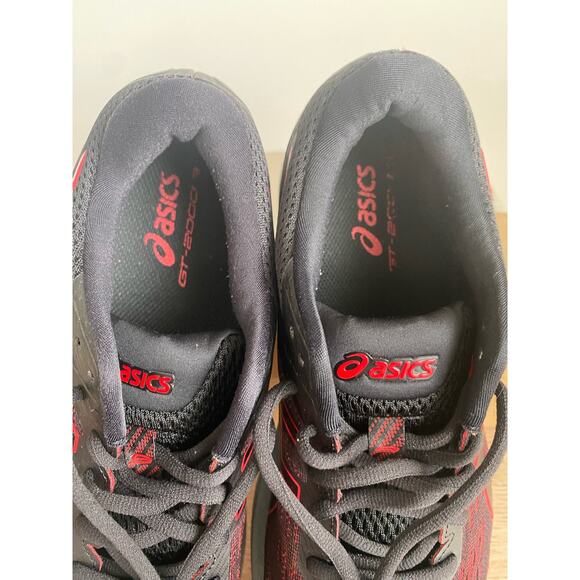Asics GT 2000 9 ‘Black Classic Red’ Men Running Shoes- SZ 8 main image 8